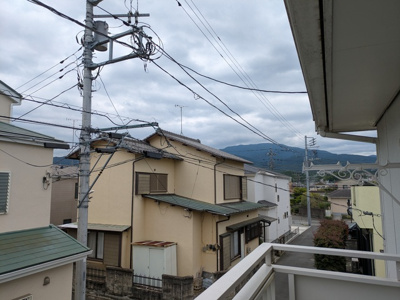 バルコニーからの景色