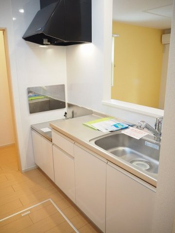 プルミエール手屋のキッチン|きれいなキッチンです