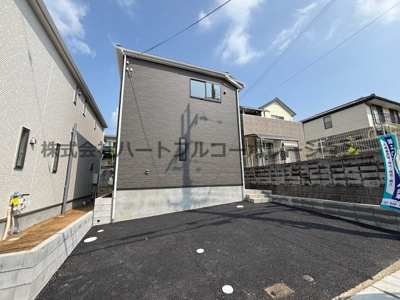 【外観】 | 神戸市西区富士見が丘4丁目　新築戸建1号棟　仲介手数料無料！ | 西区富士見が丘4　新築1号棟　仲介手数料無料！
