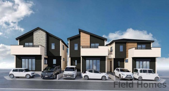 海老名市杉久保南3丁目新築戸建て　1期2号棟の外観パース|外観イメージ「海老名市杉久保南3丁目新築戸建て」