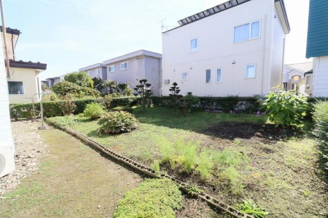 中古住宅　帯広市西21条南3丁目の庭