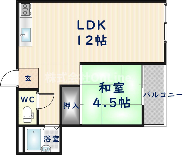 【間取り】 | コーポラストウザキ
