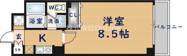 【間取り】 | M’プラザ布施弐番館
