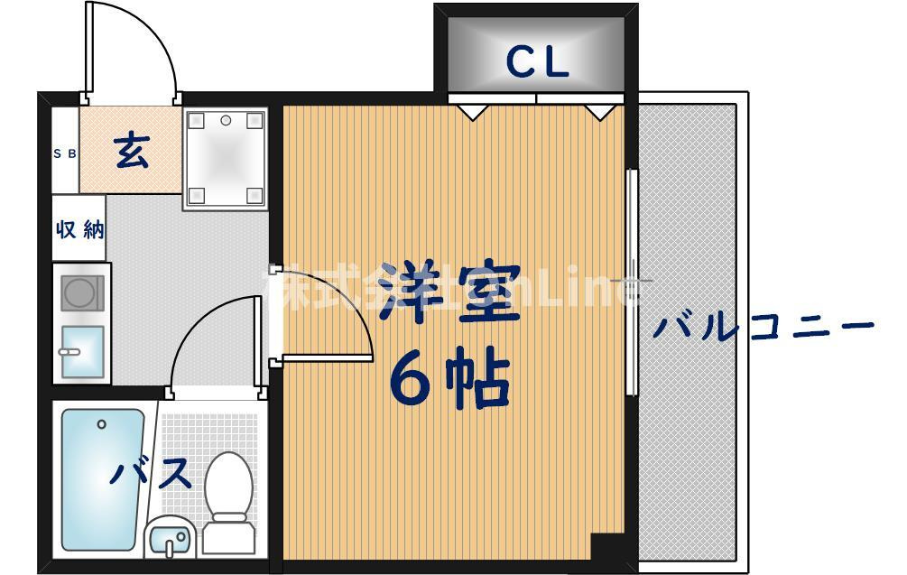 デポメゾン109の間取り