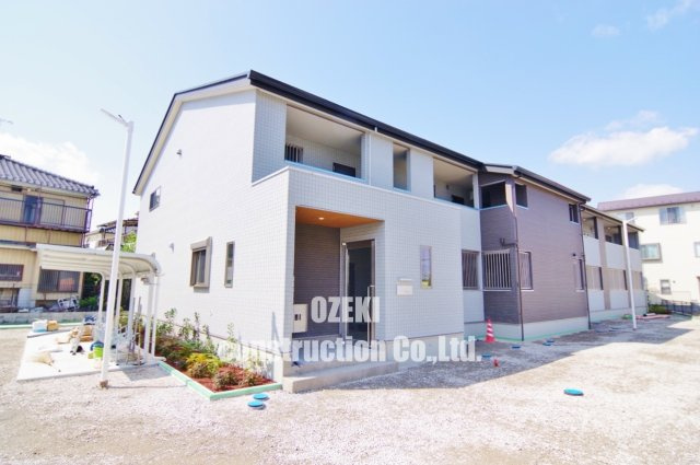 グリシーヌ登戸の外観|※建築中の写真になります。