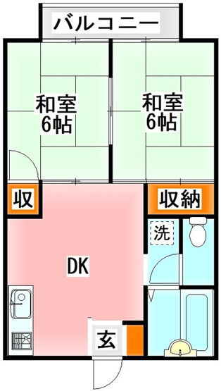 【間取り】 | シティハイツイギスⅡ