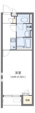 三木市大村のアパートの間取り|代表的な間取のため実際の間取とは異なる場合があります