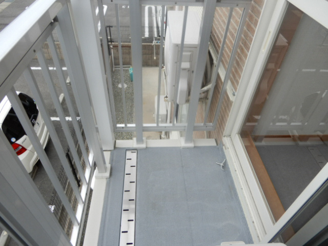 レオネクストわかばのバルコニー