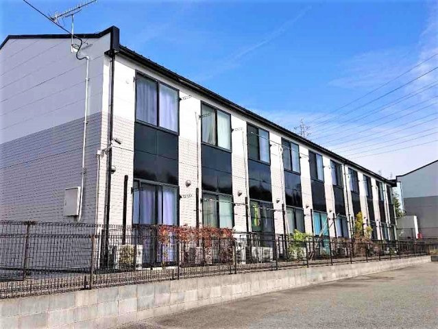 神戸市西区水谷２丁目のアパートのバルコニー