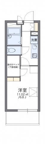 神戸市西区北別府１丁目の賃貸マンションの間取り