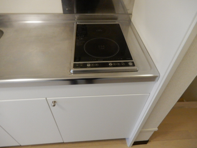 明石市魚住町金ケ崎のアパートのキッチン