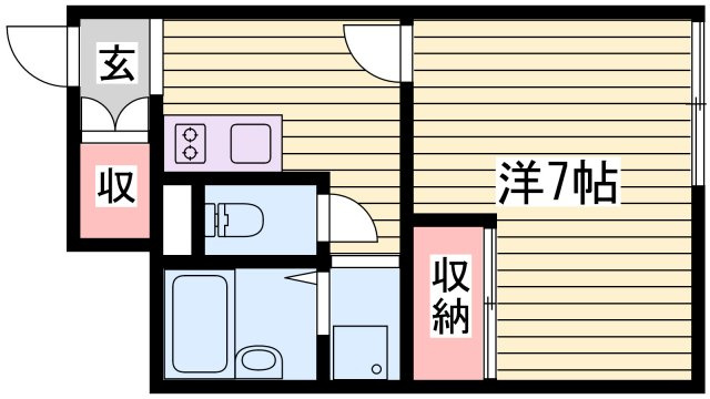 レオネクストディアベルジュⅡの間取り