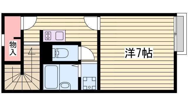 レオネクストディアベルジュⅠの間取り