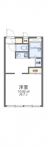 レオパレス明西の間取り