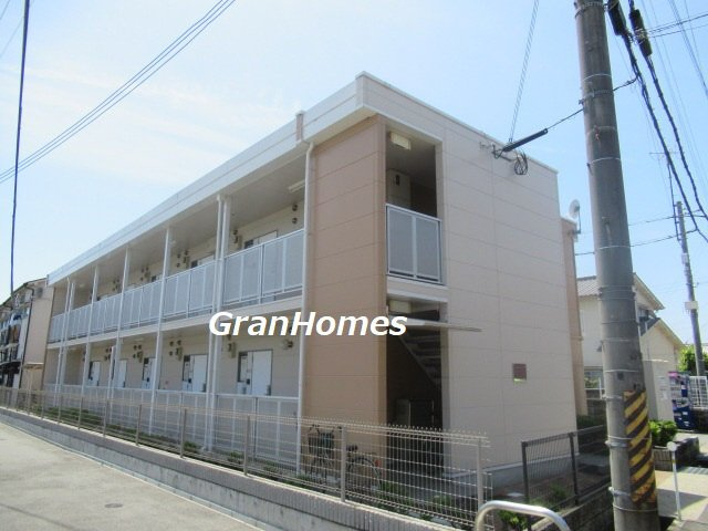 明石市大久保町森田のアパートの外観