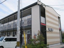 神戸市西区小山２丁目のアパートの外観
