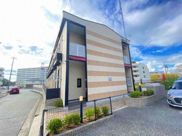 神戸市西区伊川谷町有瀬のアパートの外観