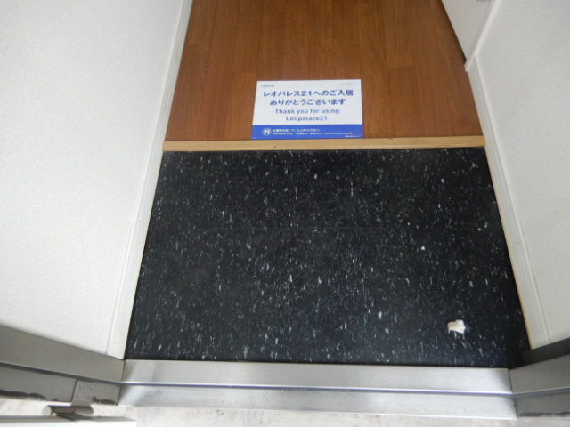 レオパレスパールライトの玄関