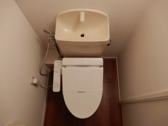 レオパレスパールライトのトイレ