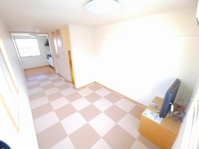 レオネクスト花水木の寝室|2階への階段