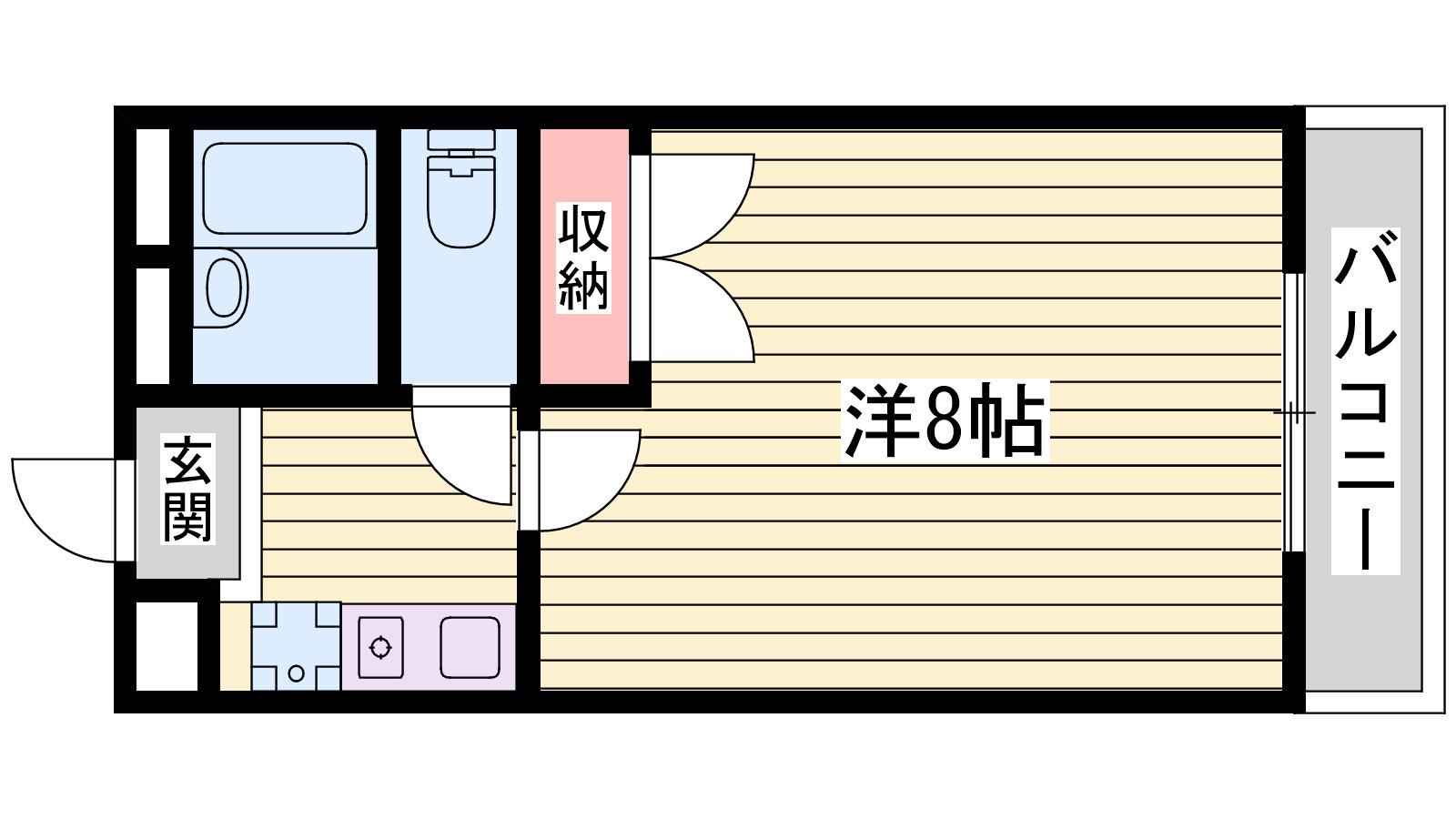 レオパレスＴＯＭＯＭＡＴＳＵの間取り