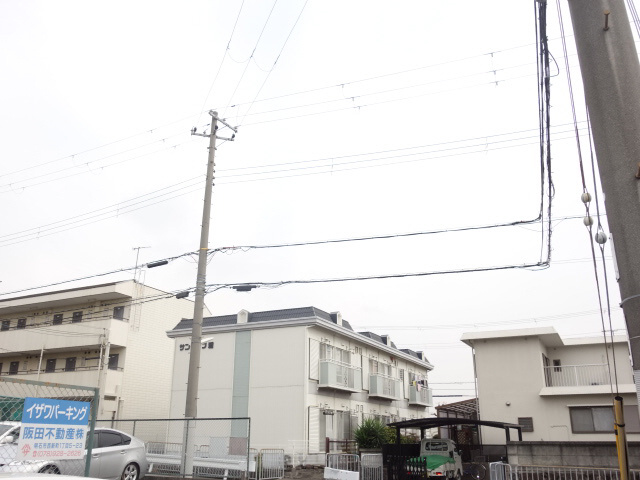 神戸市西区北別府３丁目のアパートの展望