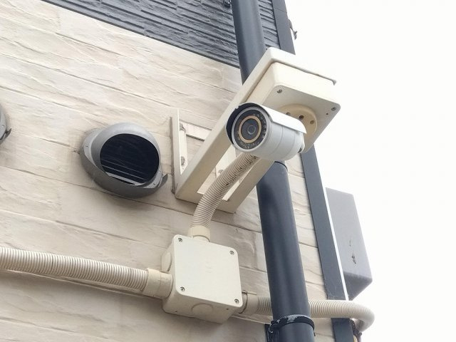 明石市魚住町金ケ崎のアパートのその他|防犯カメラ