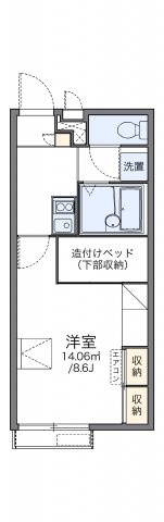 三木市大塚１丁目のアパートの間取り