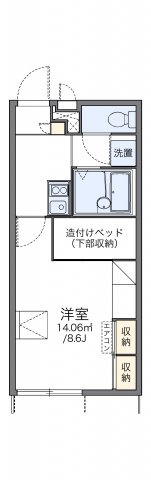 レオパレスＦＯＲＥＶＥＲの間取り