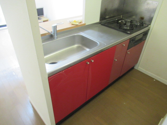 明石市大久保町大窪のアパートのキッチン