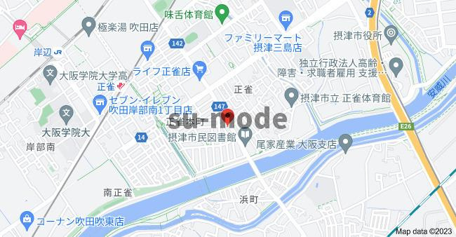 フジパレス正雀本町サウスの地図