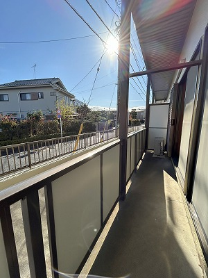 メゾン　ド　フォンテーヌのバルコニー