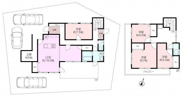 南区庚台中古戸建の画像