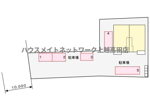 アルバ・ソーレの区画図|配置図
