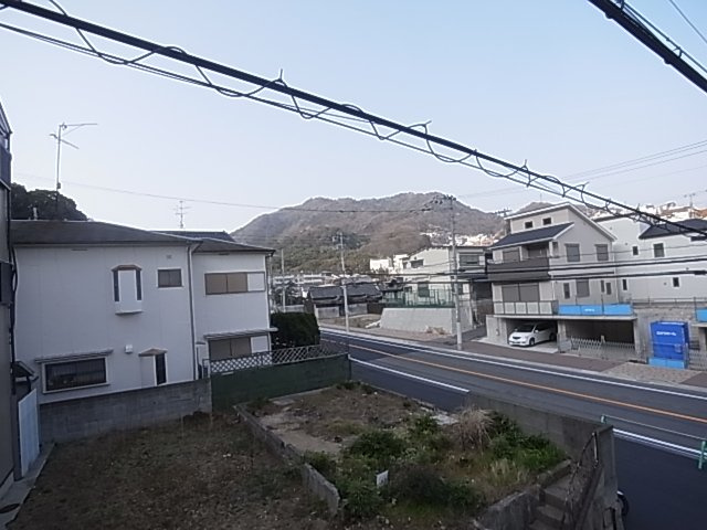 神戸市須磨区明神町２丁目のアパートの展望|眺望