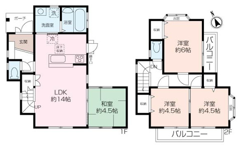 秦野市東田原　中古戸建の画像