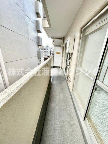 紙谷第3マンションのバルコニー