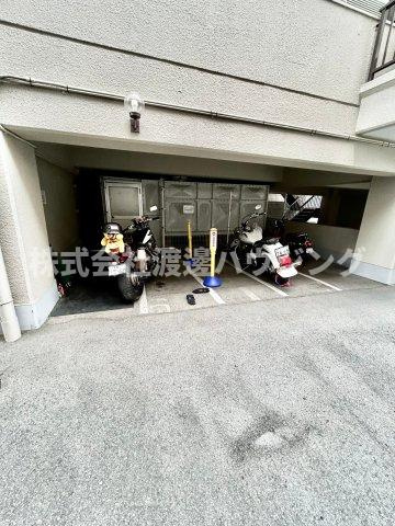 紙谷第3マンションのその他共用部分|バイク置き場
