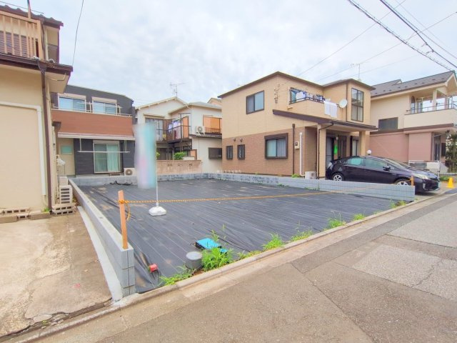 ふじみ野市桜ケ丘１丁目の売地の外観|2025年6月撮影　
急行停車駅「ふじみ野」駅利用で通勤・通学に便利！
カースペースもゆったりとれる37坪超の整形地♪
資料請求やご見学などお気軽にお問い合わせください。