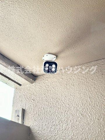 ハイツ阪本のセキュリティ|防犯カメラ付き