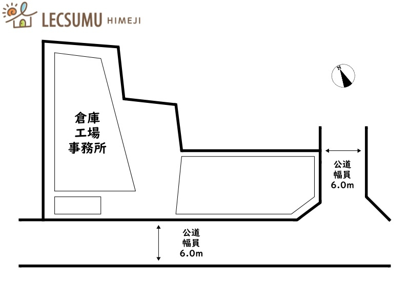姫路市白浜町宇佐崎北１丁目／倉庫・工場・事務所