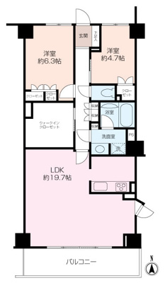 【3 L D K へ変更プランあり】サウス・スクエア100横浜・弘明寺の画像