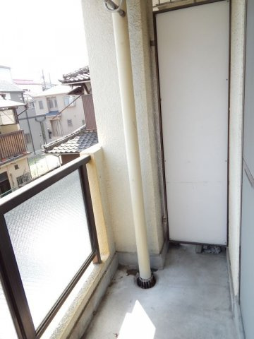 ガーデンヒル平野のバルコニー