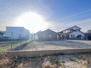 売土地　四條畷市蔀屋本町B号地（建築条件無し更地）の外観