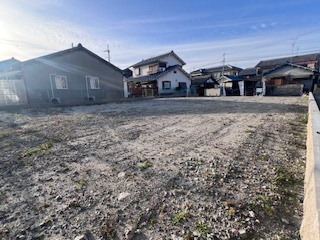 売土地　四條畷市蔀屋本町B号地（建築条件無し更地）の外観