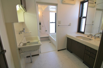 【洗面所】 | 南塚口町６丁目貸家