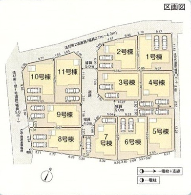 【区画図】 | 新築　JR横浜線　京王相模線　橋本駅　大島　第9