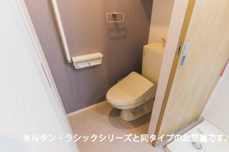 【トイレ】 | （仮称）上乃木３丁目アパート | トイレもきれいです