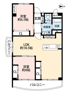 【間取り】 | 南茨木駅前ハイタウンI棟