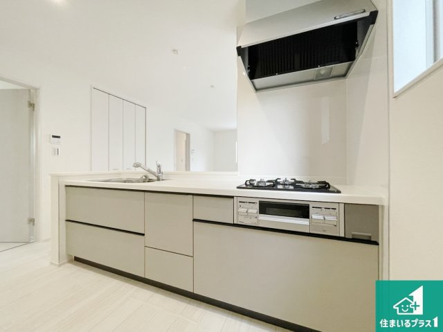 大津市錦織　新築一戸建てのその他|スライド式の収納！浄水器付きシャワー水栓！